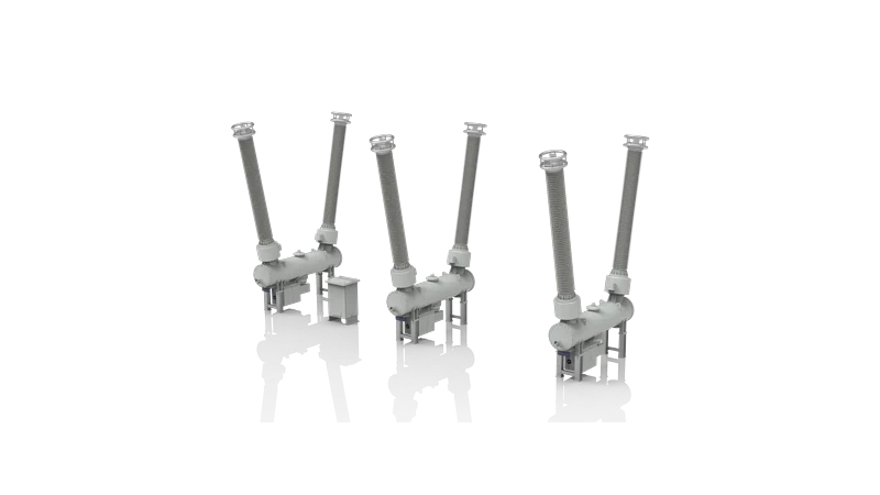 Sieyuan LW58A Dead Tank Circuit Breaker product photo.