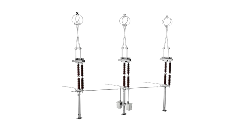 Sieyuan GW6B Single-Column Vertical Pantograph Disconnector product photo — 252kV.