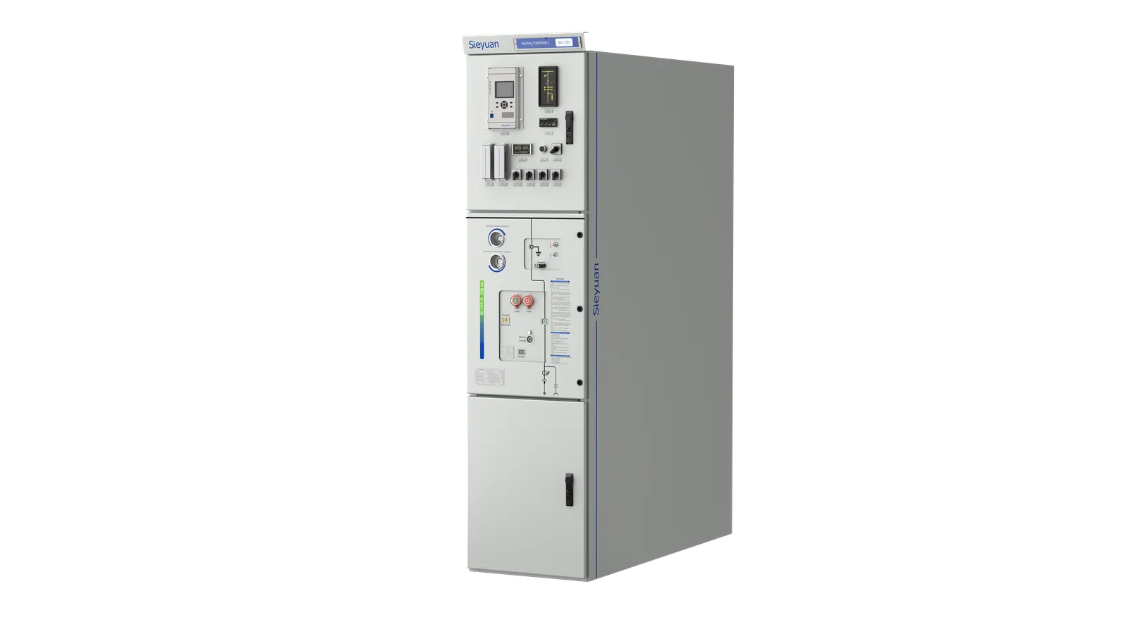 Sieyuan SF6-Free Gas-Insulated Switchgear product photo &mdash; 36kV.