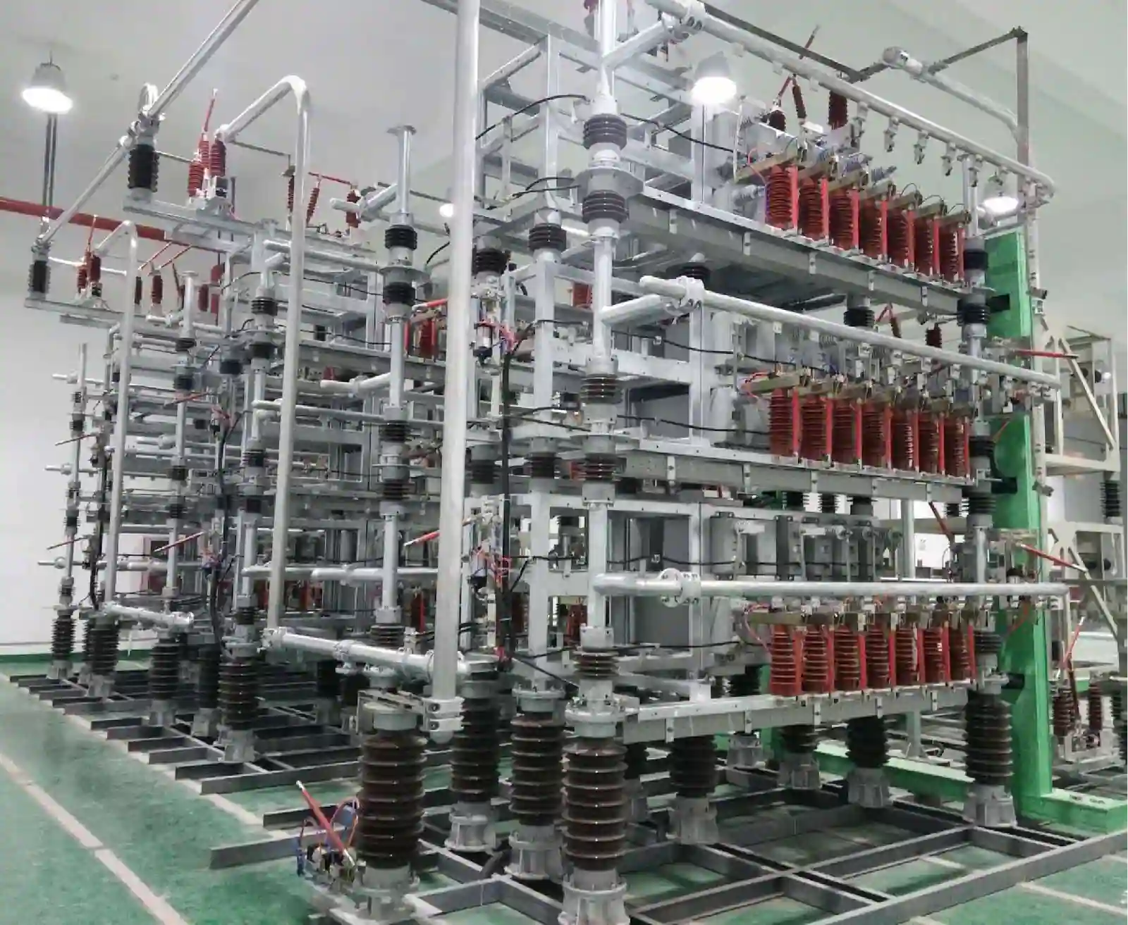 Sieyuan Capacitor Tower for Testing installed on site.