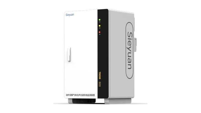Sieyuan TROM-800 Online DGA Monitoring Device product photo &mdash; Chinese Version.