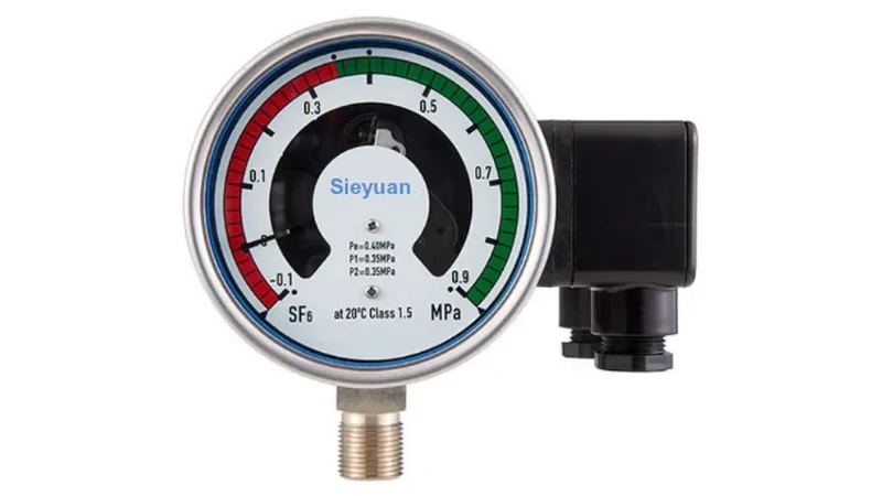 Sieyuan UDM-5911 SF6 Gas Density Remote Meter product photo.