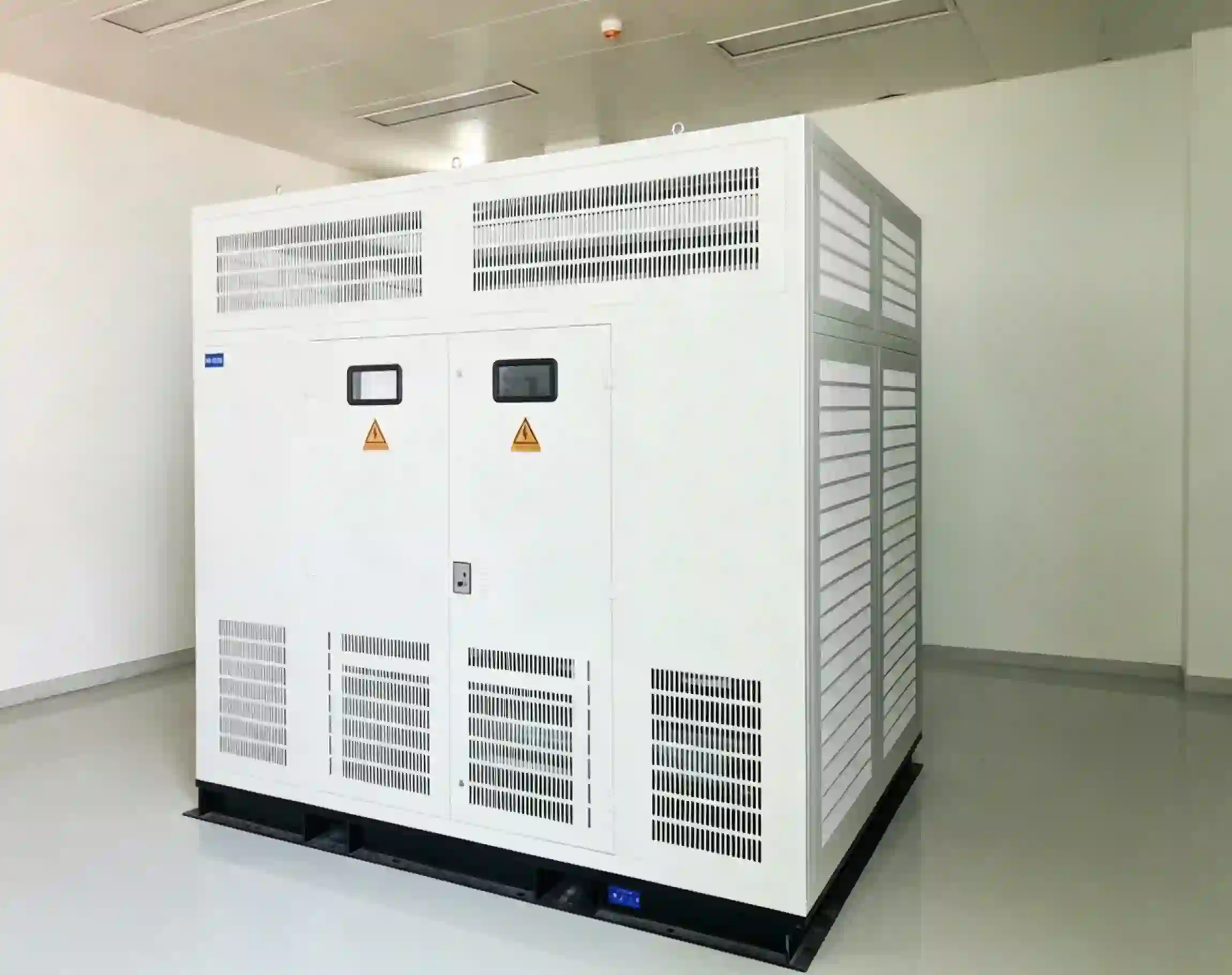 IP42-enclosed cast resin dry-type transformer with forced-air cooling for a tropical coastal data center