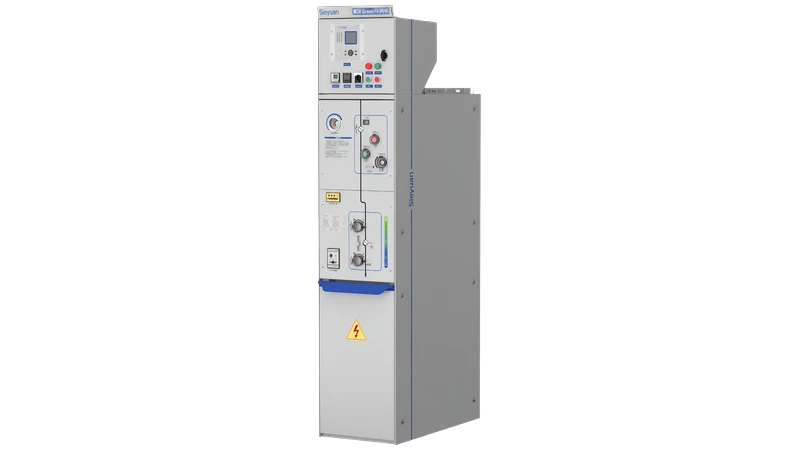 Sieyuan SF6-Free Gas-Insulated Ring Main Unit product photo &mdash; 24kV (Single-V).