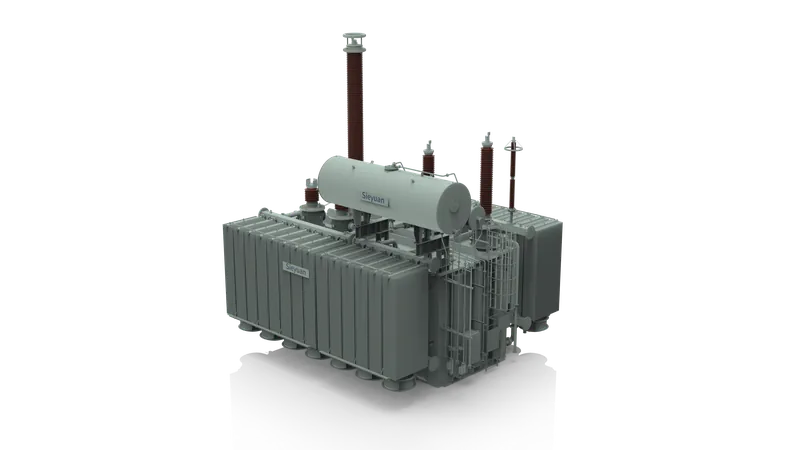 3D render of a Sieyuan Liquid-immersed Power Transformer
