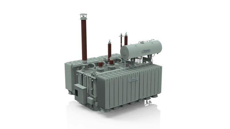 3D render of a Sieyuan Liquid-immersed Power Transformer