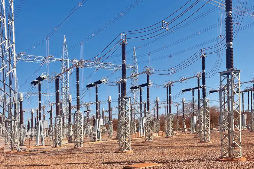 550 kV switchyard with Sieyuan disconnectors at a photovoltaic power station in Brazil