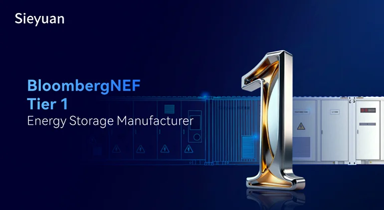 Sieyuan Electric named a BloombergNEF Tier 1 energy storage manufacturer