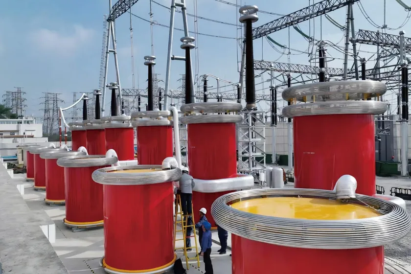 Sieyuan HV AC resonant test system deployed for 500 kV cable withstand voltage testing