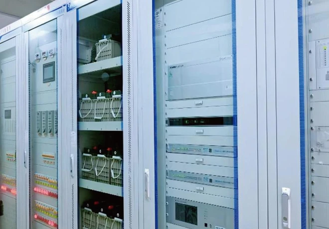 Grid-forming battery energy storage containers for a remote township microgrid