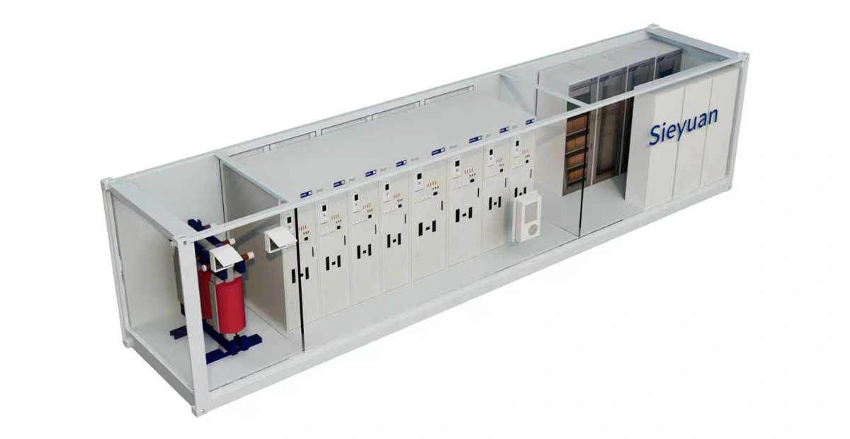 Inside a Sieyuan E-House module